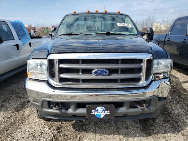 1FTWX33P54EA35223 - 2004 FORD F350 SUPER DUTY BLACK photo 5