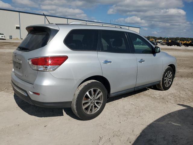 5N1AR2MN8DC637990 - 2013 NISSAN PATHFINDER S Сріблястий фото 3