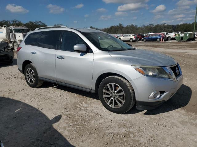 5N1AR2MN8DC637990 - 2013 NISSAN PATHFINDER S Сріблястий фото 4