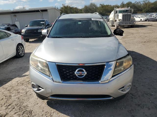 5N1AR2MN8DC637990 - 2013 NISSAN PATHFINDER S Сріблястий фото 5