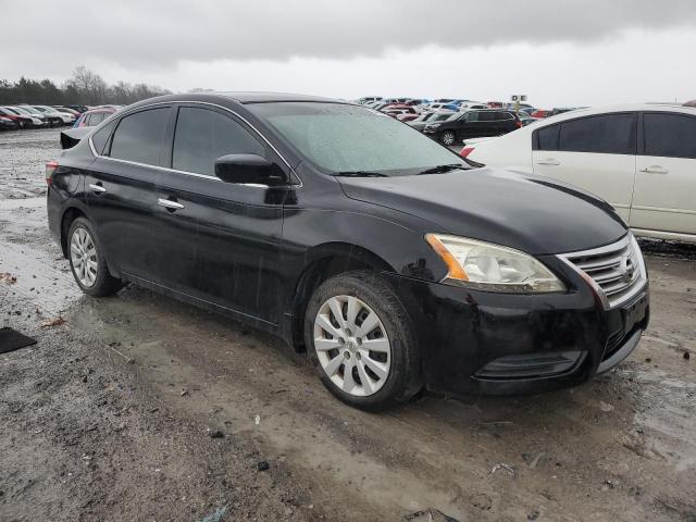 3N1AB7AP1FY278278 - 2015 NISSAN SENTRA S BLACK photo 4