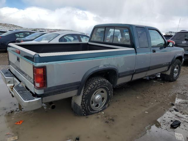 1B7GG23Y9SS155337 - 1995 DODGE DAKOTA GREEN photo 3