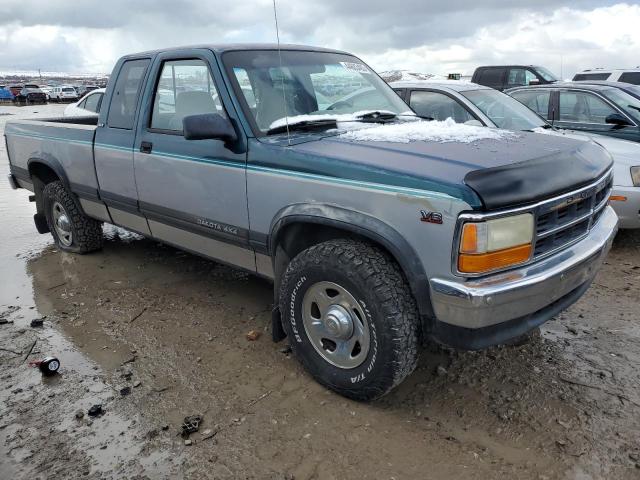 1B7GG23Y9SS155337 - 1995 DODGE DAKOTA GREEN photo 4