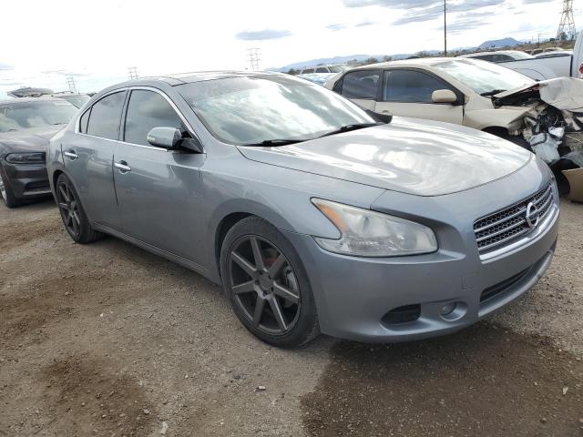 1N4AA51E39C810264 - 2009 NISSAN MAXIMA S SILVER photo 4