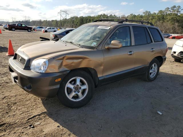 KM8SC83D31U020424 - 2001 HYUNDAI SANTA FE GLS TAN photo 1