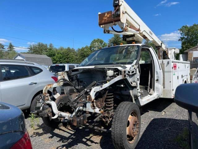 1FDXF46Y48ED51702 - 2008 FORD F450 SUPER DUTY WHITE photo 2