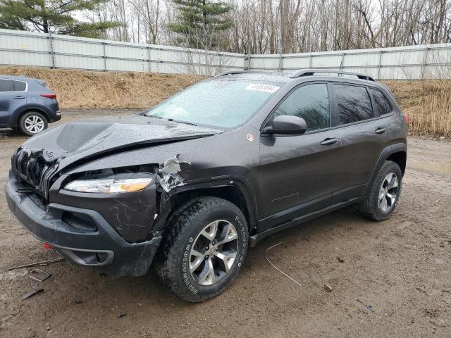 1C4PJMBB7HW517239 - 2017 JEEP CHEROKEE TRAILHAWK Boz foto 1