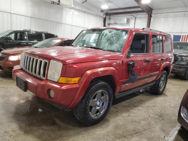 1J8HG48K26C195434 - 2006 JEEP COMMANDER BURGUNDY photo 1