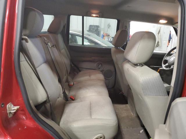 1J8HG48K26C195434 - 2006 JEEP COMMANDER 勃艮第红 照片 10