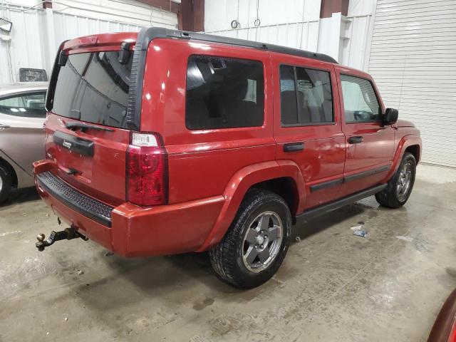 1J8HG48K26C195434 - 2006 JEEP COMMANDER 勃艮第红 照片 3