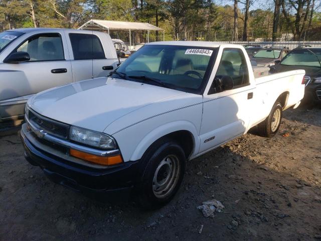 1GCCS145628224848 - 2002 CHEVROLET S TRUCK S10 WHITE photo 1