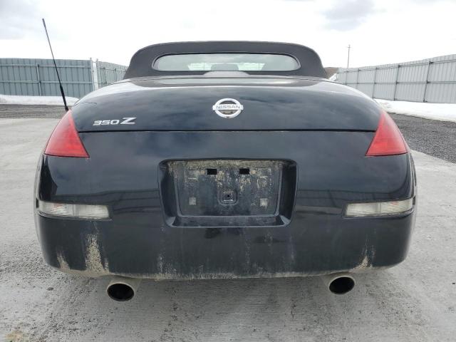 JN1AZ36A35M757795 - 2005 NISSAN 350Z ROADSTER BLACK photo 6