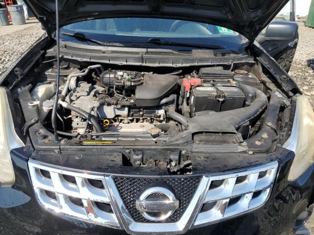 JN8AS5MV3CW715345 - 2012 NISSAN ROGUE S BLACK photo 11