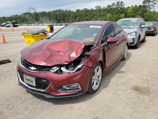 1G1BG5SM3G7309490 - 2016 CHEVROLET CRUZE PREMIER BURGUNDY photo 1