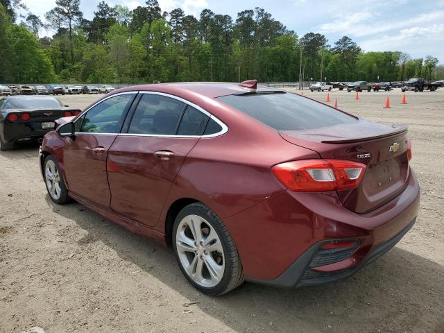 1G1BG5SM3G7309490 - 2016 CHEVROLET CRUZE PREMIER BURGUNDY photo 2