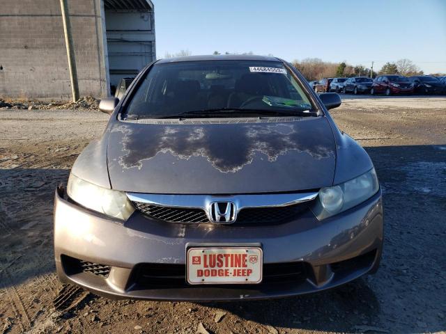 2HGFA1F62AH510230 - 2010 HONDA CIVIC LX-S GRAY photo 5