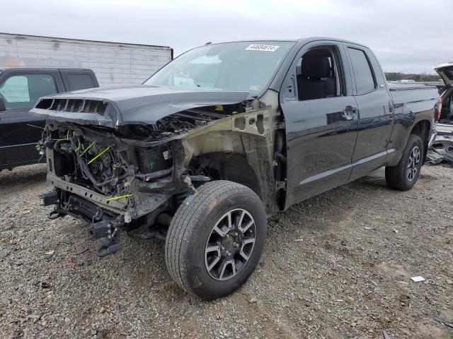 5TFUM5F1XKX080212 - 2019 TOYOTA TUNDRA DOUBLE CAB SR/SR5 BLACK photo 1