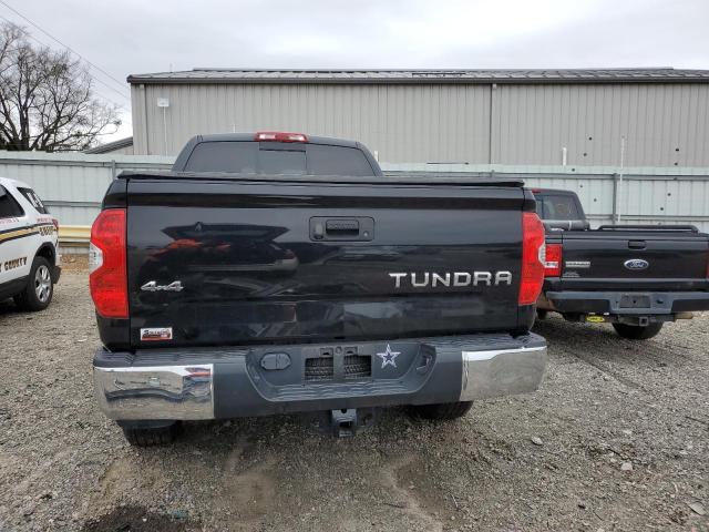 5TFUM5F1XKX080212 - 2019 TOYOTA TUNDRA DOUBLE CAB SR/SR5 BLACK photo 6