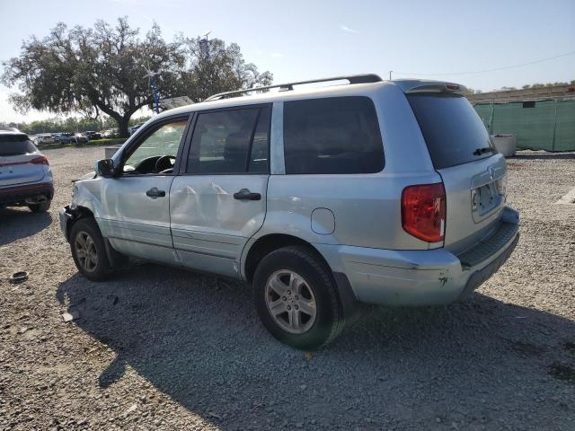 2HKYF18573H553968 - 2003 HONDA PILOT EXL SILVER photo 2