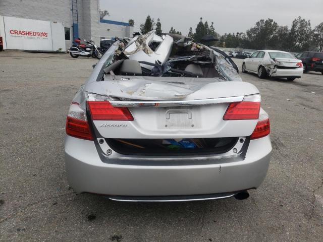 1HGCR2F88DA169017 - 2013 HONDA ACCORD EXL SILVER photo 6