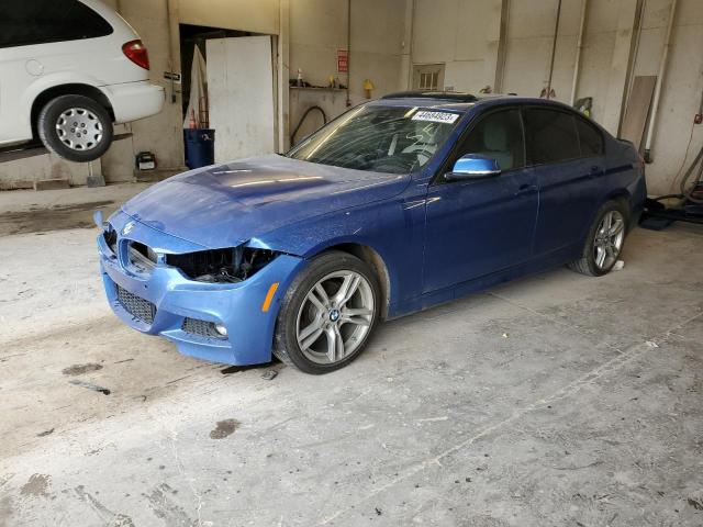 WBA8F1C59JK898325 - 2018 BMW 328 D XDRIVE BLUE photo 1
