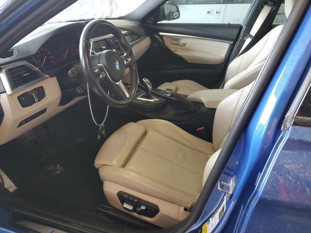 WBA8F1C59JK898325 - 2018 BMW 328 D XDRIVE BLUE photo 7