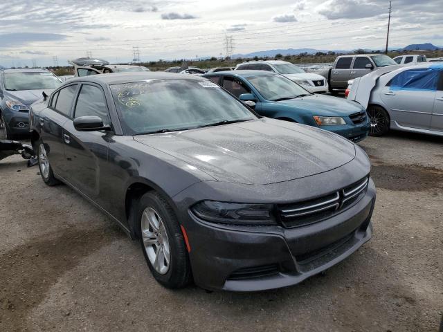 2C3CDXBG4HH530987 - 2017 DODGE CHARGER SE CHARCOAL photo 4