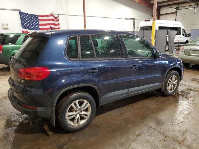 WVGAV3AX3DW575338 - 2013 VOLKSWAGEN TIGUAN S BLUE photo 3