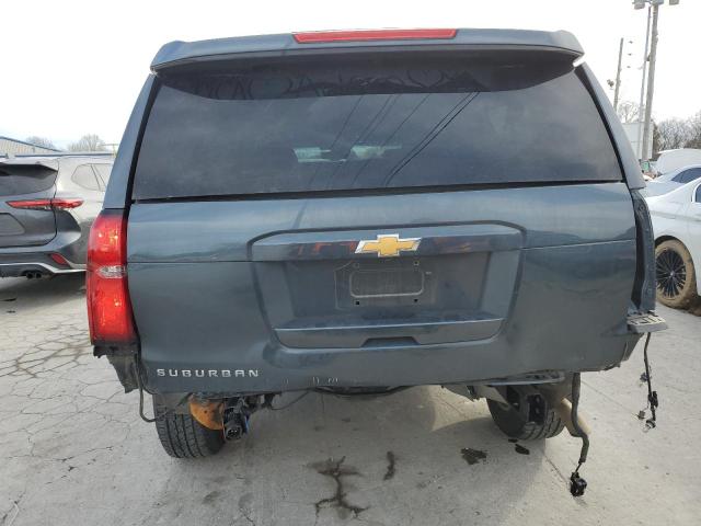 1GNSKHKC3KR283847 - 2019 CHEVROLET SUBURBAN K1500 LT GRAY photo 6