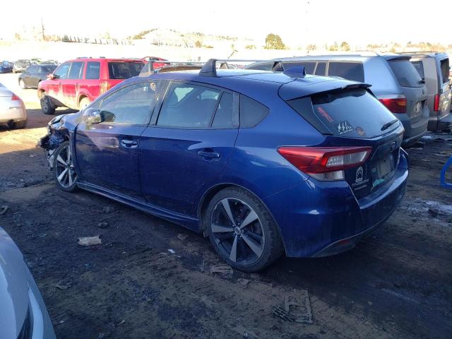 4S3GTAM67H3721520 - 2017 SUBARU IMPREZA SPORT BLUE photo 2