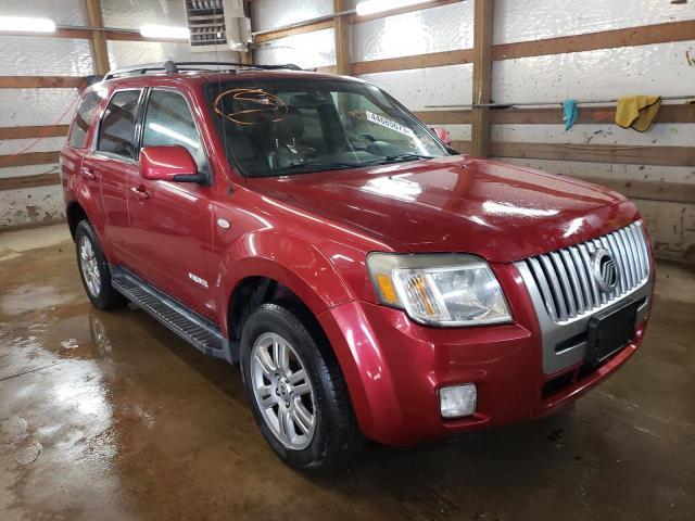 4M2CU97178KJ28346 - 2008 MERCURY MARINER PREMIER BURGUNDY photo 4