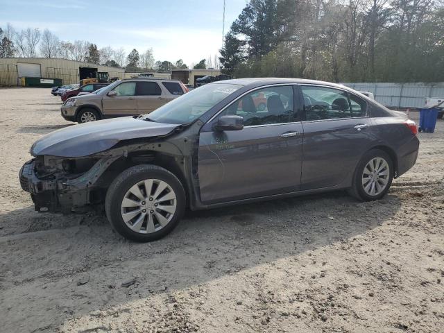 1HGCR3F87EA042542 - 2014 HONDA ACCORD EXL GRAY photo 1