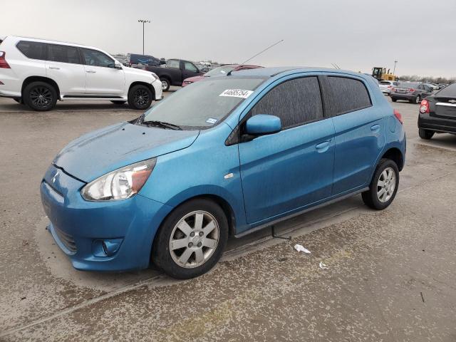 ML32A4HJ6EH025765 - 2014 MITSUBISHI MIRAGE ES BLUE photo 1