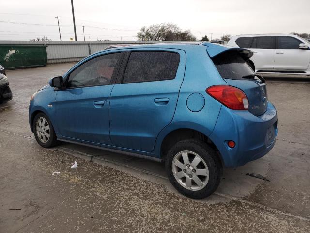 ML32A4HJ6EH025765 - 2014 MITSUBISHI MIRAGE ES BLUE photo 2