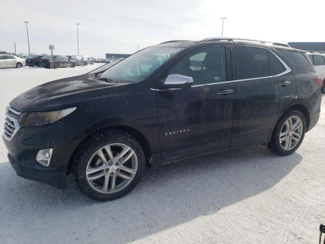 2GNAXVEV9J6126617 - 2018 CHEVROLET EQUINOX PREMIER BLACK photo 1