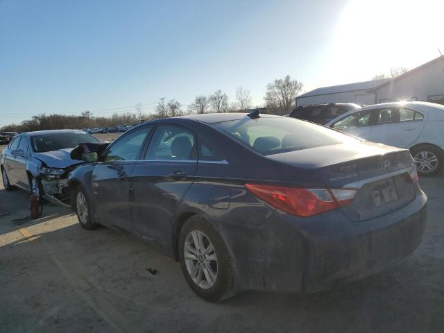 5NPEB4AC7DH639615 - 2013 HYUNDAI SONATA GLS BLUE photo 2