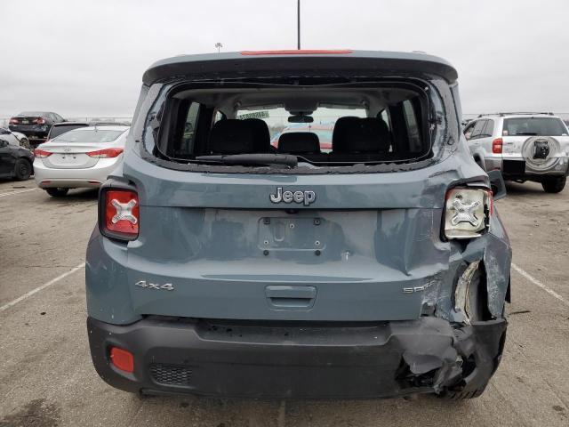 ZACCJBAB4JPJ31141 - 2018 JEEP RENEGADE SPORT BLUE photo 6