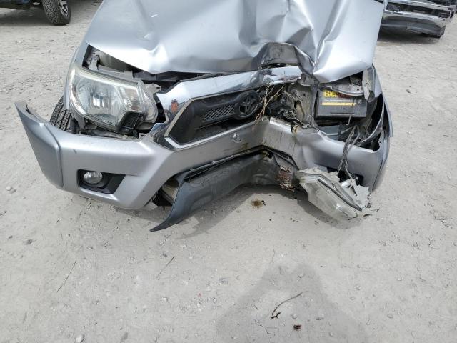 5TFJU4GN9FX082411 - 2015 TOYOTA TACOMA DOUBLE CAB PRERUNNER SILVER photo 11