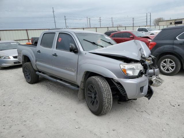 5TFJU4GN9FX082411 - 2015 TOYOTA TACOMA DOUBLE CAB PRERUNNER SILVER photo 4