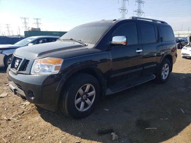 5N1AA0NC6CN607298 - 2012 NISSAN ARMADA SV BLACK photo 1