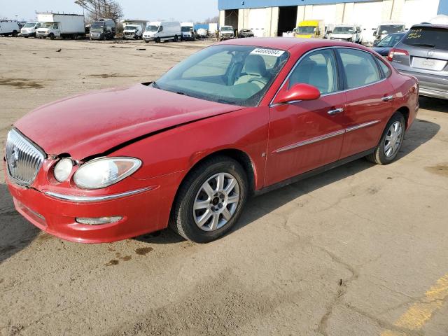 2G4WC582X81345312 - 2008 BUICK LACROSSE CX RED photo 1
