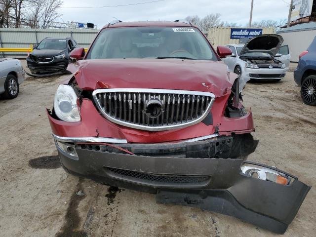 5GAKRCED4CJ340960 - 2012 BUICK ENCLAVE RED photo 5