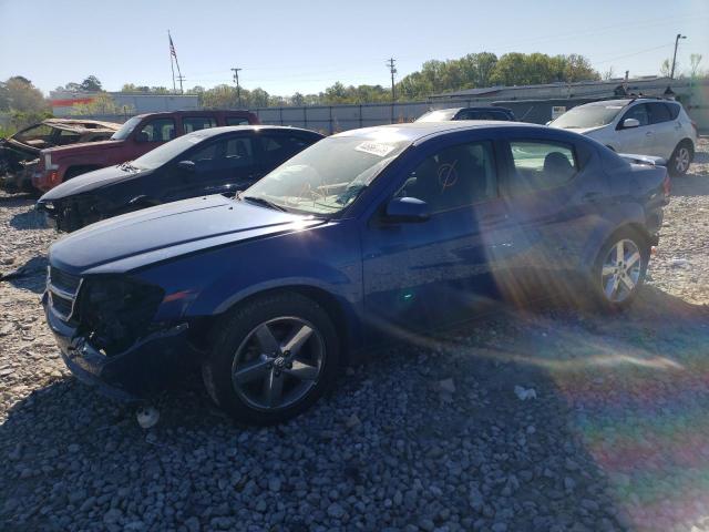 1B3LC76V19N545464 - 2009 DODGE AVENGER R/T BLUE photo 1