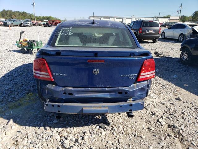 1B3LC76V19N545464 - 2009 DODGE AVENGER R/T BLUE photo 6