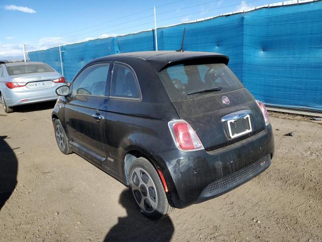 3C3CFFGE2FT709707 - 2015 FIAT 500 ELECTRIC BLACK photo 2