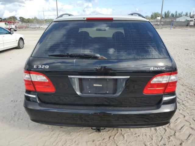 WDBUH82J64X125465 - 2004 MERCEDES-BENZ E 320 4MATIC BLACK photo 6