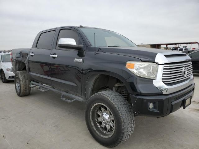 5TFAW5F12EX372244 - 2014 TOYOTA TUNDRA CREWMAX PLATINUM Schwarz Foto 4