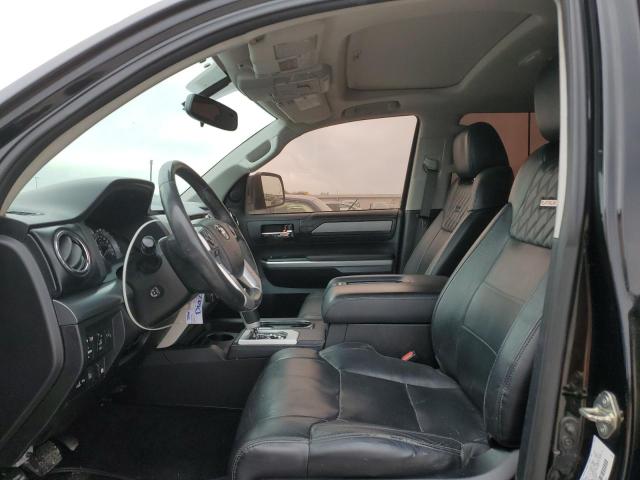 5TFAW5F12EX372244 - 2014 TOYOTA TUNDRA CREWMAX PLATINUM Schwarz Foto 7