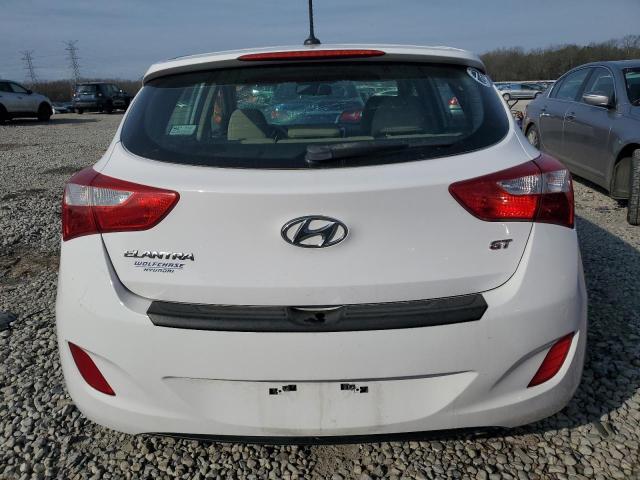 KMHD35LH6EU224750 - 2014 HYUNDAI ELANTRA GT WHITE photo 6