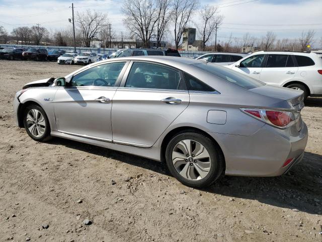 KMHEC4A44DA084051 - 2013 HYUNDAI SONATA HYBRID SILVER photo 2